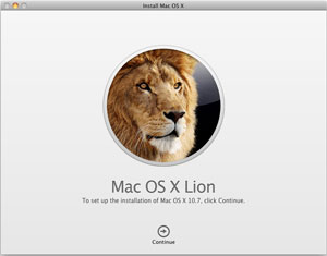 mac osx lion install screen