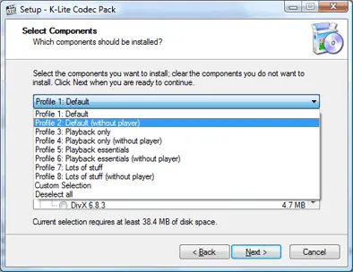 media player codec pack plus