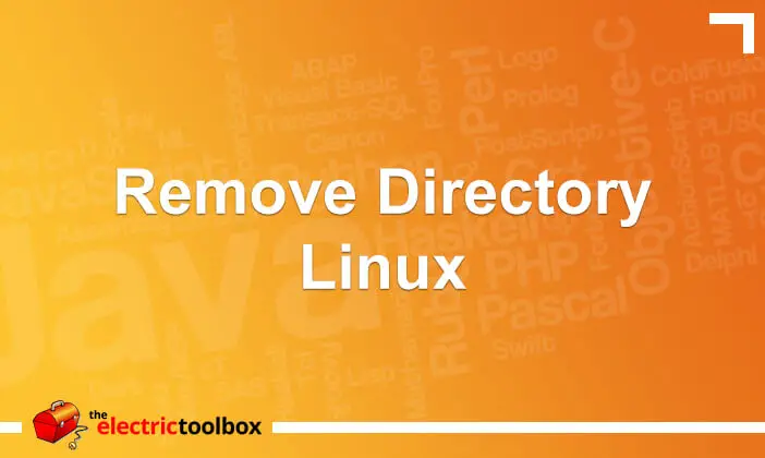 Remove directory Linux