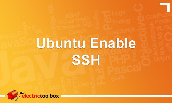 Ubuntu enable ssh
